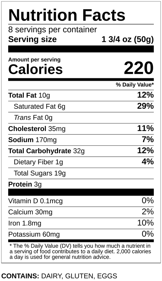 MVPs ‘Famous’ Chocolate Chip Cookie (Family) - Subscription