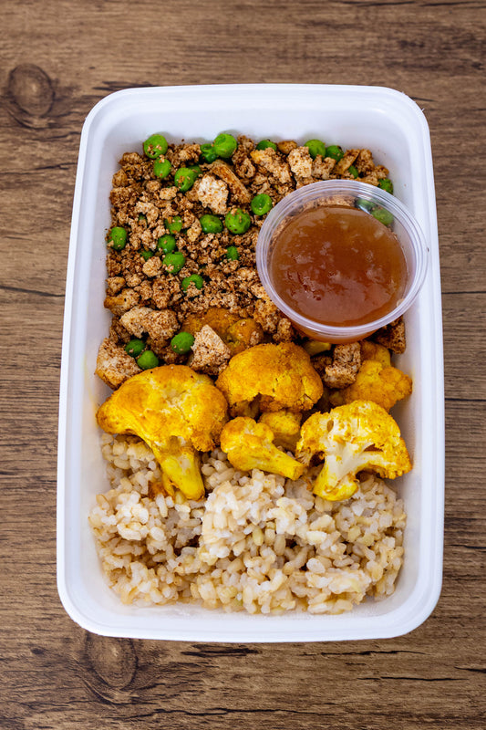 Deconstructed Tofu Samosa