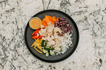 Rainbow Noodle Bowl