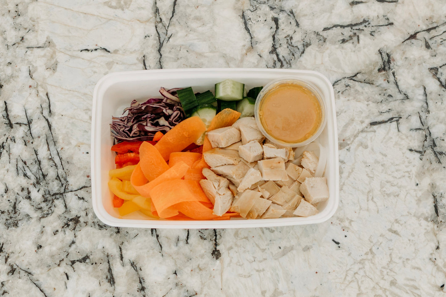 Rainbow Noodle Bowl