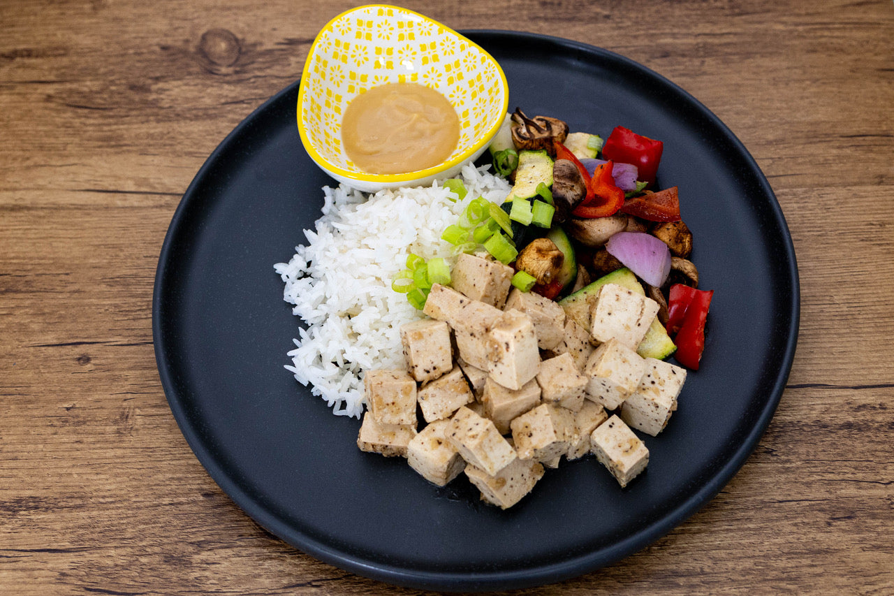 Skewer-less 'Steak' Bowl (Tofu)