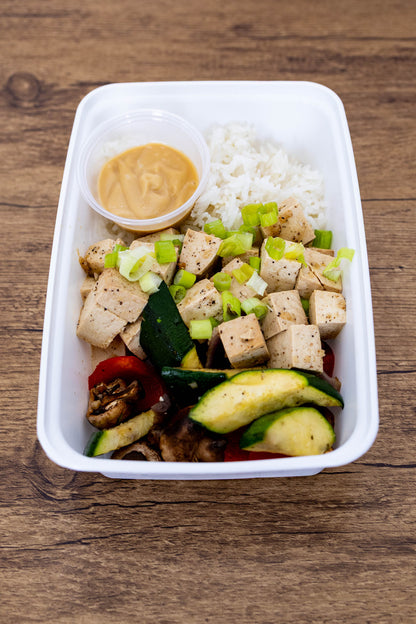 Skewer-less 'Steak' Bowl (Tofu)