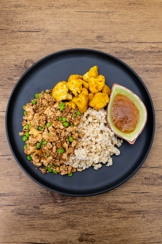 Deconstructed Tofu Samosa