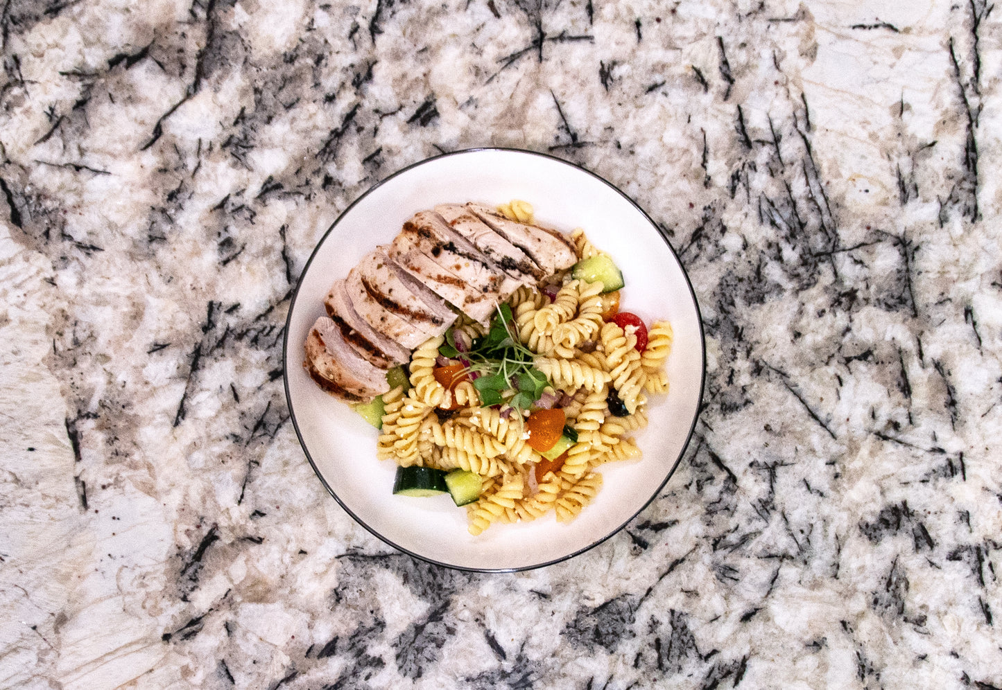 Greek Summer Pasta Salad